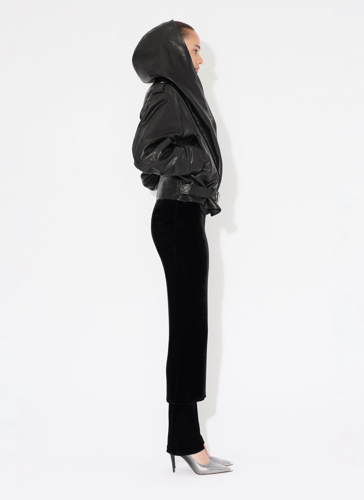 VELVET SKIRT-PANTS ALAÏA BLACK VELVET SKIRT-PANTS